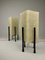 Mid-Century Cubic Table Lamps with Acrylic Shades, 1960s, Set of 2 5