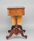 Mesa de juegos de nogal burr del siglo XIX, década de 1860, Imagen 14