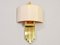 Hollywood Regency Brass Wall Sconce from Lumica BD, 1970 2
