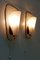 Mid-Century Modern Wall Lamps, Germany, 1950s, Set of 2 16