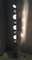 Lampada da terra postmoderna a colonna in metallo verniciato attribuita a Reggiani, Italia, anni '70, Immagine 2