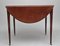 18th Century Mahogany Oval Pembroke Table, 1780s 10