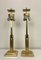 Large Brass Skyscraper Table Lamps, 1970s, Set of 2, Image 10