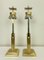 Large Brass Skyscraper Table Lamps, 1970s, Set of 2 3