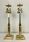 Large Brass Skyscraper Table Lamps, 1970s, Set of 2 1