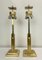 Large Brass Skyscraper Table Lamps, 1970s, Set of 2, Image 1