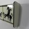 Wall Cabinet with Sliding Doors with Horse Image, 1950s 15