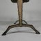 Art Deco Bistro Table with Oak Top on Cast Iron Table, 1930s 16