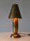 Lámpara de mesa auxiliar Mid-Century moderna de latón de Lambert para Gunter Lambert, Alemania, años 70, Imagen 2