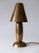 Mid-Century Modern Brass Side Table Lamp by Lambert for Gunter Lambert, Germany, 1970s 7
