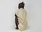 Artiste Malien, Grande Statue Dogon d'Homme Assis, Début 20ème Siècle, Bois & Tissu 9