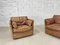 Leather Living Room Set, 1980, Set of 4 10