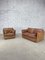 Leather Living Room Set, 1980, Set of 4 7