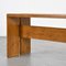 Grand Banc en Pin par Charlotte Perriand, 1970s 8