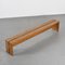 Large Pine Bench by Charlotte Perriand, 1970s 2