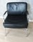Black Leather Living Room Set by Walter Knoll for Walter Knoll, 1970s, Set of 3 9