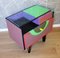 Small Colorful Nightstands, 1950s, Set of 2 3