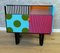 Small Colorful Nightstands, 1950s, Set of 2 12