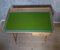 Kleine Schreibtischfüße & Grüne Tischplatte, 1950er 5