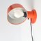 Danish Orange Plastic Wall Lamp by Sven Middelboe for Nordic Solar, 1970s, Image 2