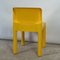 Gelb glänzender Modell 4875 Stuhl von Carlo Bartoli für Kartell, 1980er 6