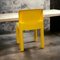 Model 4875 Chair in Glossy Yellow by Carlo Bartoli for Kartell, 1980s, Image 3