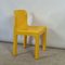 Model 4875 Chair in Glossy Yellow by Carlo Bartoli for Kartell, 1980s 2