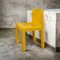 Model 4875 Chair in Glossy Yellow by Carlo Bartoli for Kartell, 1980s 10