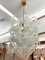 Mid-Century Modern White Murano Glass Cascade Chandelier attributed to Mazzega, 1970s 5