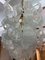 Mid-Century Modern White Murano Glass Cascade Chandelier attributed to Mazzega, 1970s, Image 6