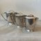 Art Deco Teapots by Gio Ponti for Fratelli Calderoni, 1930s, Set of 3 4