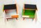Petites Tables de Chevet Colorées, 1960s, Set de 2 6