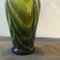 Space Age Green, Brown and Black Opaline Vase attributed to Carlo Moretti, 1970s 6