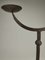 Brutalist Wrought Iron Candlestick, 1960s 7