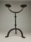 Brutalist Wrought Iron Candlestick, 1960s 6