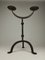 Brutalist Wrought Iron Candlestick, 1960s, Image 6