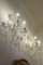 Lampade da parete vintage a due luci in stile Maria Teresa, Italia, anni '40, set di 2, Immagine 4