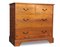 Hand Crafted Cherrywood Dresser / Bureau with Brass Drop Handles from Howard & Sons 4
