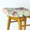 Mid-Century Stool in Oak & Linen from Ton, Former Czechoslovakia, 1960s, Image 5