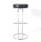 Mid-Century Modern Chrome and Faux Leather Bar Stools, 1970s, Set of 4, Image 7