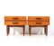 Mid-Century Modern Teak Nachttische, 1960er, 2er Set 5