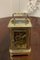 Horloge de Carrosse Miniature Édouardienne en Laiton par JC Vickery, London, 1905 8