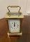 Horloge de Carrosse Miniature Édouardienne en Laiton par JC Vickery, London, 1905 2