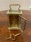 Reloj de carro eduardiano en miniatura de latón de JC Vickery, Londres, 1905, Imagen 4