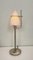 Lámpara de mesa de acero cepillado y vidrio de Holtkötter, Imagen 13