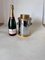 Secchiello da champagne 24 carati in metallo cromato e dorato di Lancel, Francia, Immagine 11