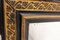 Napoleon III French Wood Wall Mirror in Gold & Black, 1880s 7