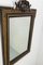 Napoleon III French Wood Wall Mirror in Gold & Black, 1880s 3