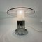 Post Modern Space Age Ufo Glass Table Lamp, Italy, 1970s 5