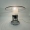 Post Modern Space Age Ufo Glass Table Lamp, Italy, 1970s 3